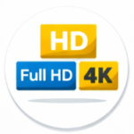 Qualidade de Streaming em HD, Full HD e 4K
