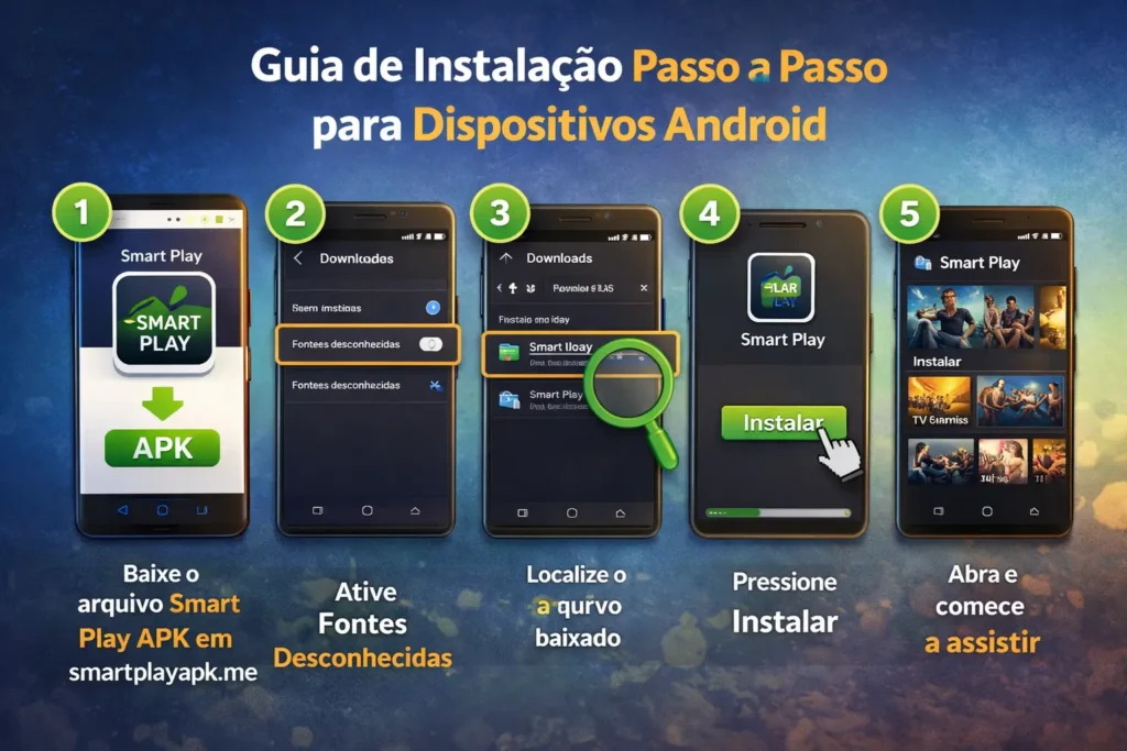 Como Baixar e Instalar o Smart Play APK Como Baixar e Instalar o Smart Play APK
